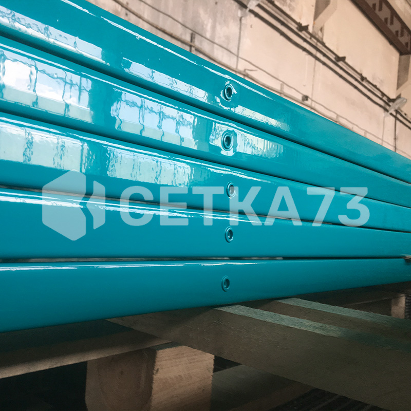 картинка Столбы оцинкованные ЛЮКС с резьбовыми втулками SETKA73 Ульяновск 